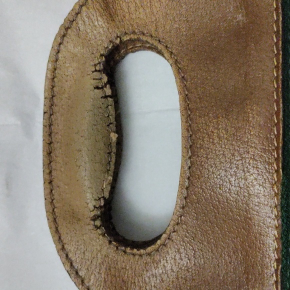 GUCCI "GG" Web 80's "Sherry Line" Hand Bag - Picture 3 of 10